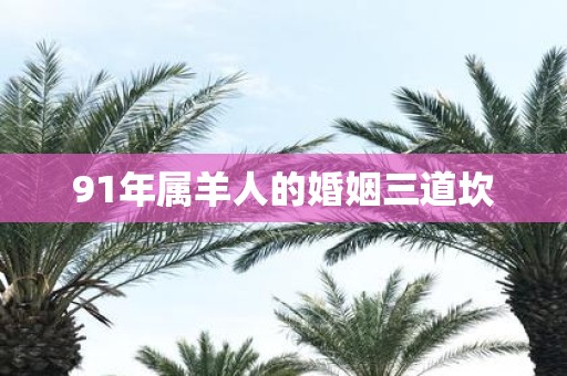 91年属羊人的婚姻三道坎