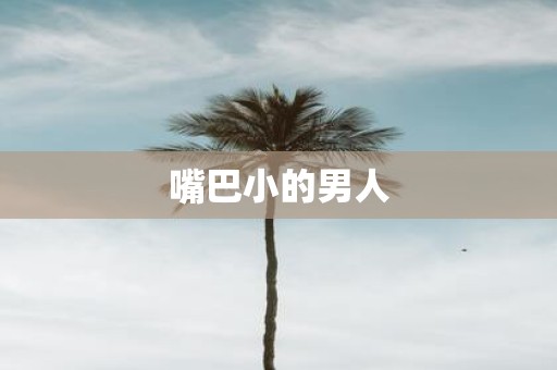 嘴巴小的男人