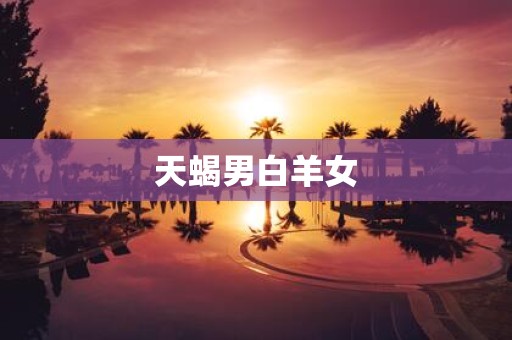 天蝎男白羊女