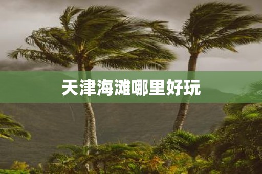 天津海滩哪里好玩