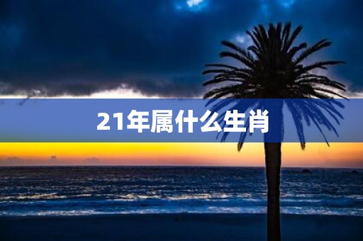 21年属什么生肖