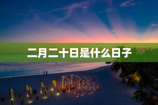 二月二十日是什么日子