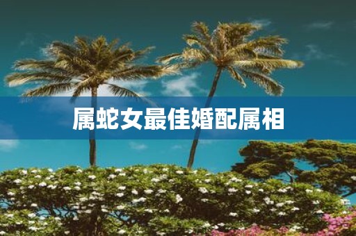 属蛇女最佳婚配属相