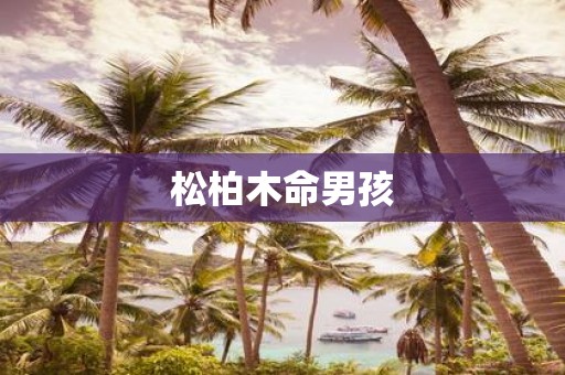 松柏木命男孩