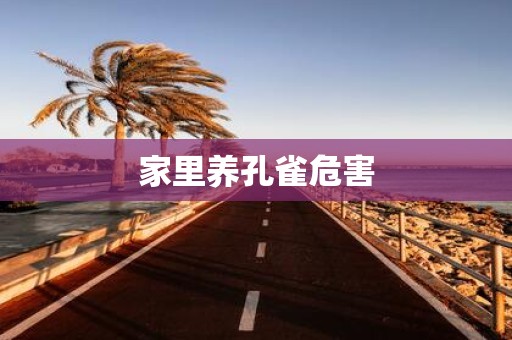 家里养孔雀危害