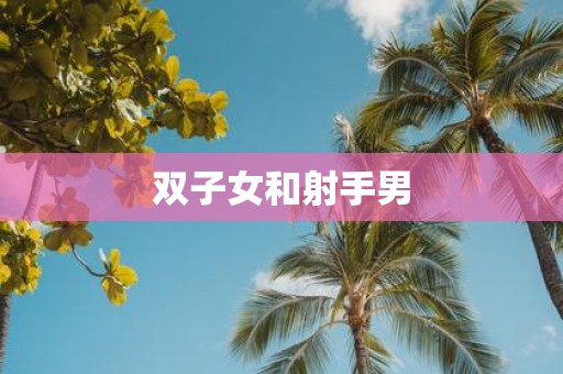 双子女和射手男