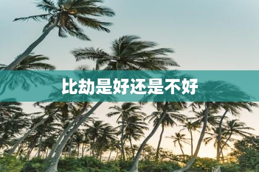 比劫是好还是不好