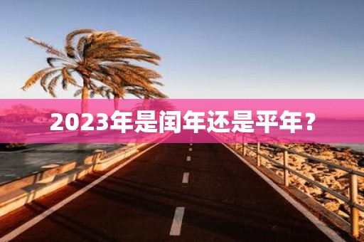 2025年是闰年还是平年？