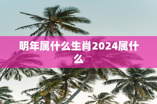 明年属什么生肖2025属什么