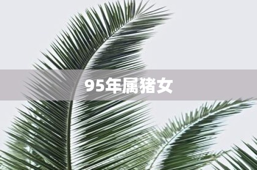 95年属猪女