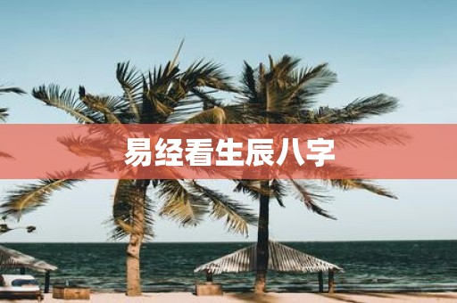 易经看生辰八字
