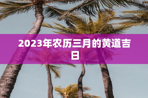 2025年农历三月的黄道吉日