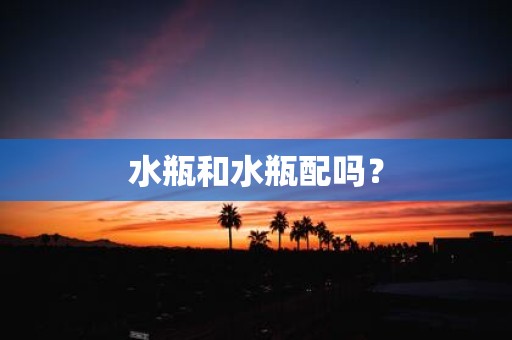 水瓶和水瓶配吗？
