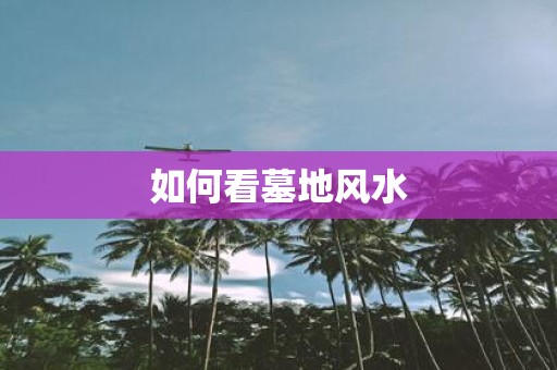 如何看墓地风水