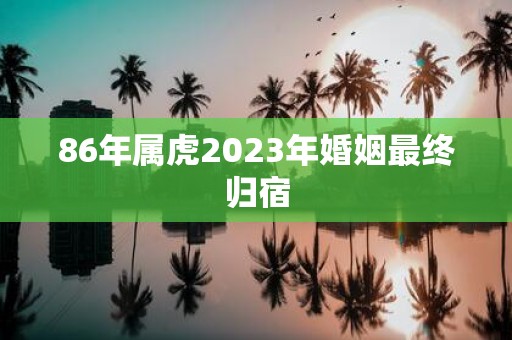 86年属虎2025年婚姻最终归宿