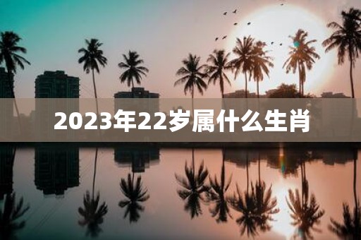 2025年22岁属什么生肖