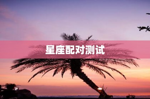 星座配对测试
