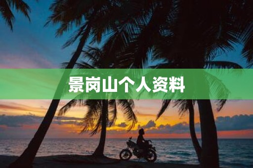 景岗山个人资料