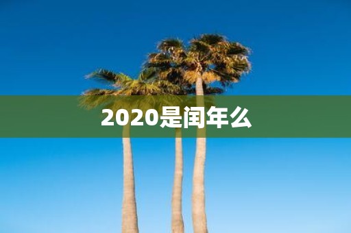 2020是闰年么
