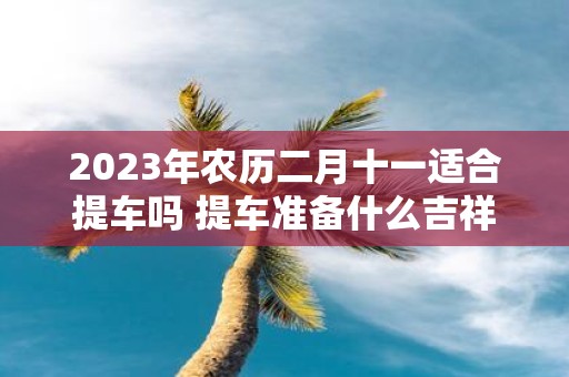 2025年农历二月十一适合提车吗 提车准备什么吉祥东西