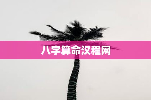 八字算命汉程网