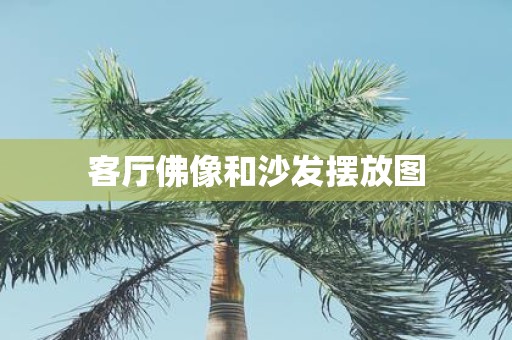 客厅佛像和沙发摆放图