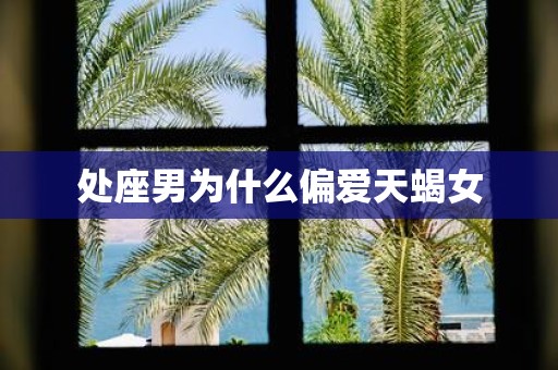 处座男为什么偏爱天蝎女