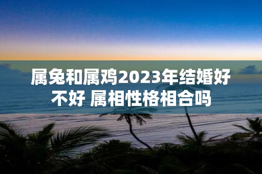 属兔和属鸡2025年结婚好不好 属相性格相合吗