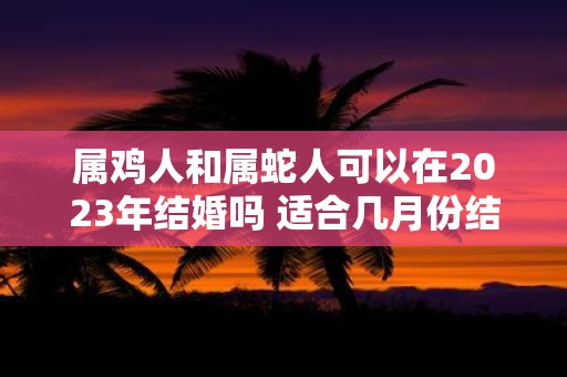 属鸡人和属蛇人可以在2025年结婚吗 适合几月份结婚