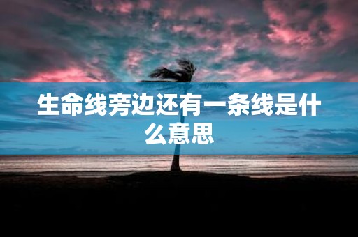 生命线旁边还有一条线是什么意思