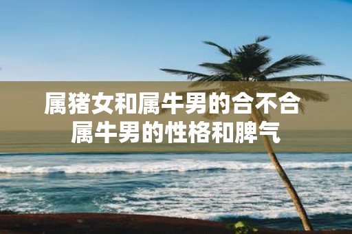 属猪女和属牛男的合不合 属牛男的性格和脾气