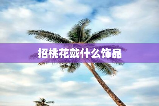 招桃花戴什么饰品