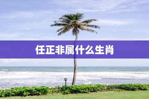任正非属什么生肖