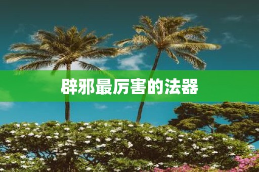 辟邪最厉害的法器