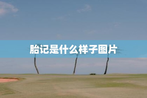 胎记是什么样子图片