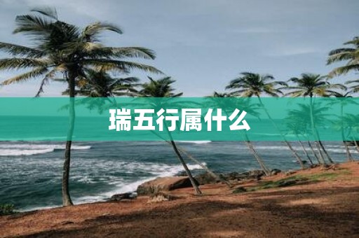 瑞五行属什么