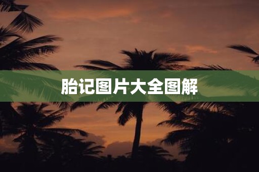 胎记图片大全图解