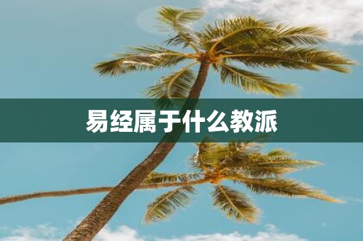 易经属于什么教派