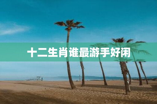 十二生肖谁最游手好闲