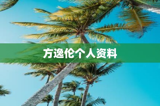 方逸伦个人资料