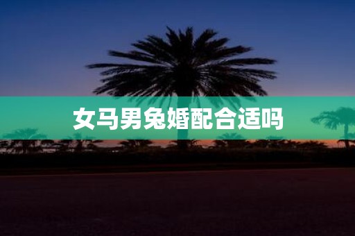 女马男兔婚配合适吗