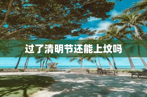 过了清明节还能上坟吗
