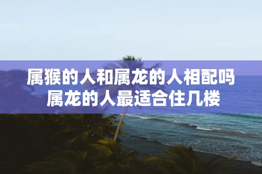 属猴的人和属龙的人相配吗 属龙的人最适合住几楼