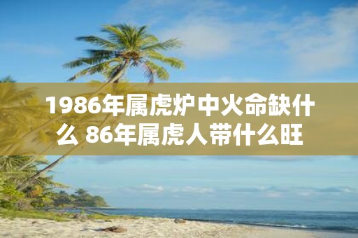 1986年属虎炉中火命缺什么 86年属虎人带什么旺