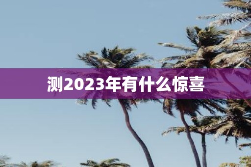 测2025年有什么惊喜