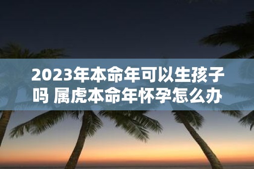 2025年本命年可以生孩子吗 属虎本命年怀孕怎么办