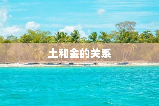 土和金的关系