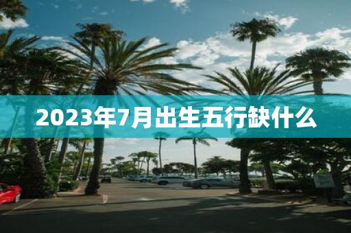 2025年7月出生五行缺什么