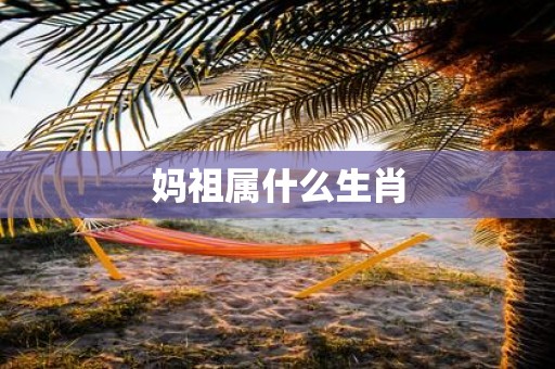 妈祖属什么生肖