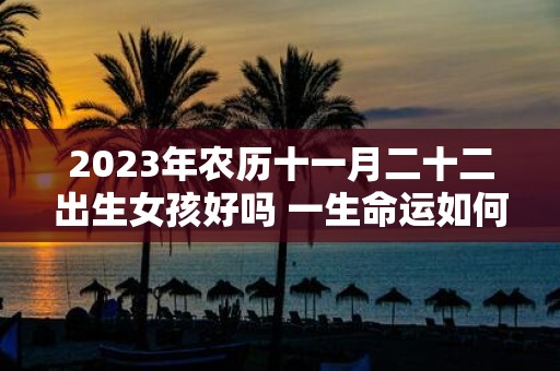 2025年农历十一月二十二出生女孩好吗 一生命运如何